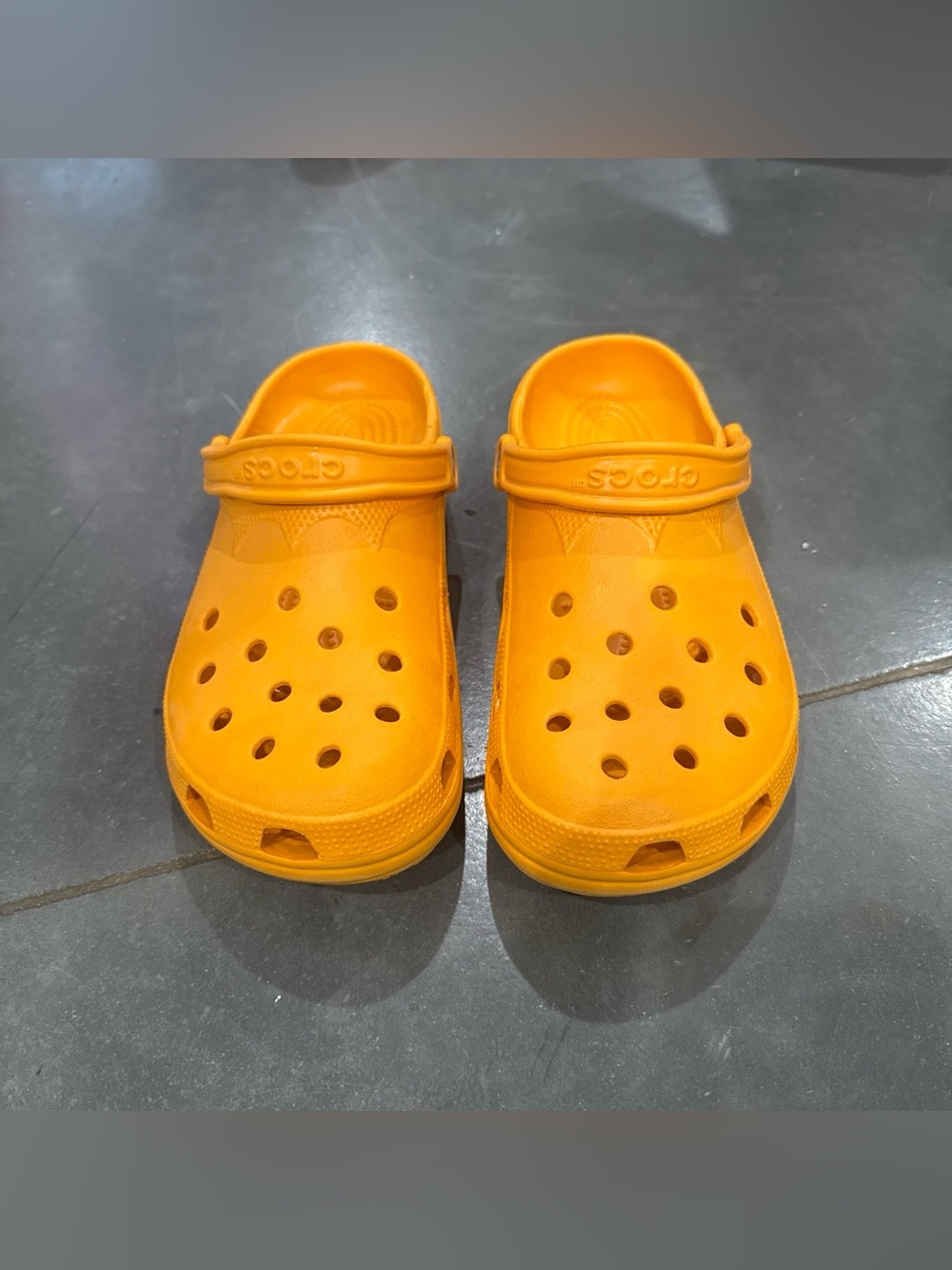 Crocs Orange Slip On
